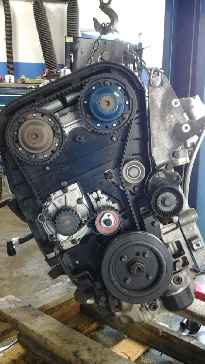 Vehicle Engine on the Hook - Bud's Auto Repair & Transmission