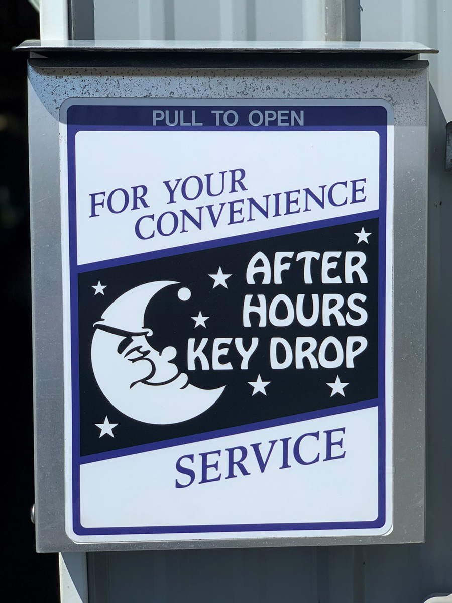 After Hours Key Drop Box | Bud's Auto Repair & Transmission